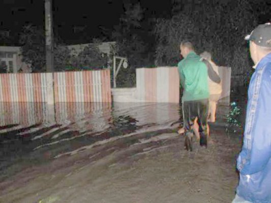Localităţile constănţene de la graniţa cu Tulcea, în pericol de inundaţii